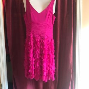 Teri Jon silk cocktail dress